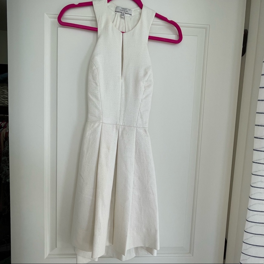 Robert Rodriguez Open Back Mini Dress